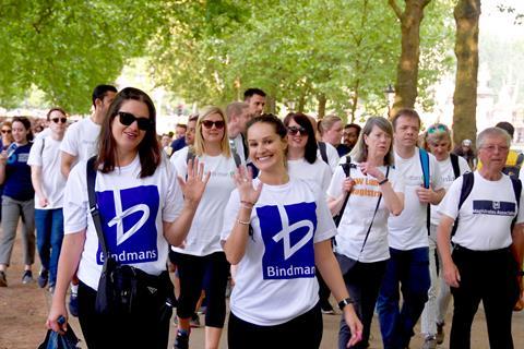 Bindmans at London Legal Walk 2018